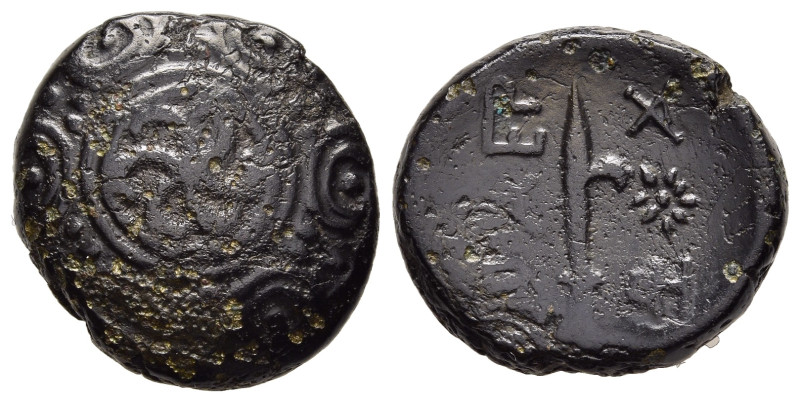 KINGS OF MACEDON. Perseus (179-168 BC). Ae. Pella or Amphipolis.

Obv: Macedonia...
