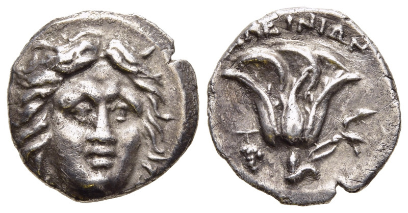 KINGS OF MACEDON. Perseus. Drachm. Pseudo-Rhodian issue (circa 175-170 BC). Amei...