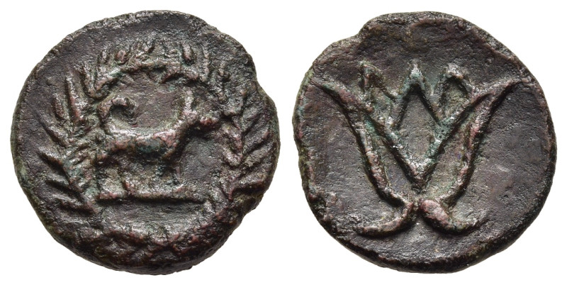 CYCLADES. Kythnos. Ae Tessera (2nd-1st centuries BC).

Obv: Dog standing right...