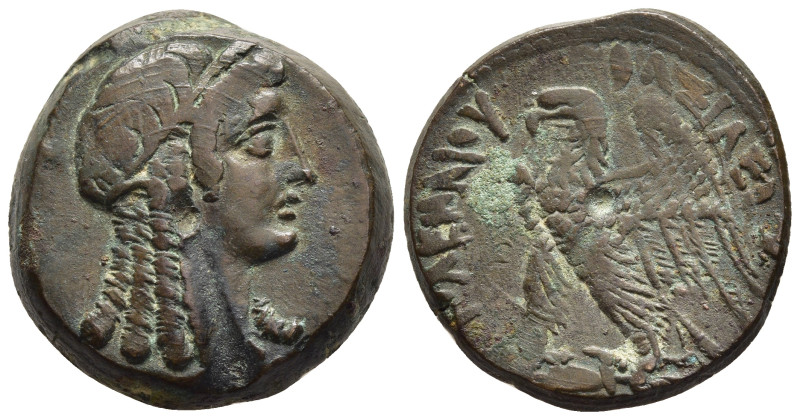 PTOLEMAIC KINGS OF EGYPT. Time of Ptolemy V Epiphanes (204-180 BC). Ae. Alexandr...