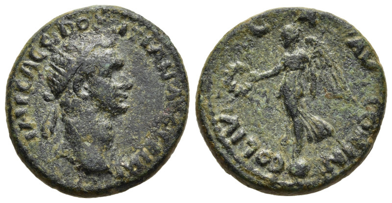 CORINTHIA. Corinth. Domitian (81-96). Ae Bronze.

Obv: IMP CAES DOMITIAN AVG GER...