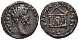 SELEUCIS AND PIERIA. Seleucia and Pieria. Septimius Severus (193-211). Ae.

Obv: AYTOKPA KA CE CEYHPOC.
Laureate head right. 
Rev. CΕΛΕΥΚΕΩΝ ΠΙΕΡΙΑC Z...