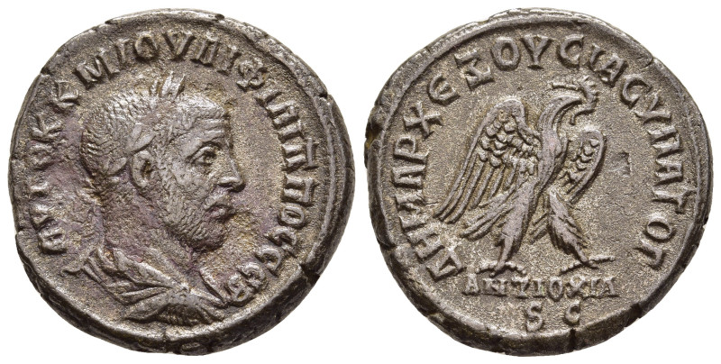 SELEUCIS AND PIERIA. Antioch. Philip I 'the Arab' (244-249). Tetradrachm.

Obv: ...