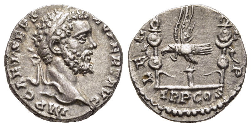 SEPTIMIUS SEVERUS (193-211). Denarius. Legionary issue. Rome.

Obv: IMP CAE L SE...