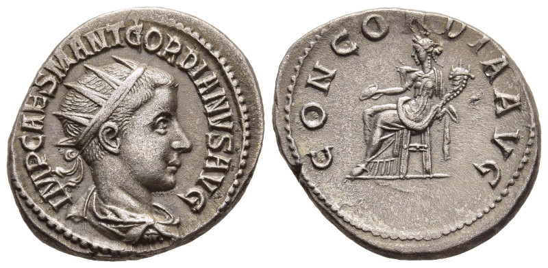 GORDIAN III (238-244). Antoninianus. Antioch.

Obv: IMP CAES M ANT GORDIANVS AVG...