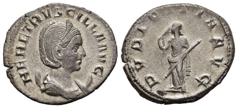 HERENNIA ETRUSCILLA (Augusta, 249-251). Antoninianus. Rome.

Obv: HER ETRVSCILLA...