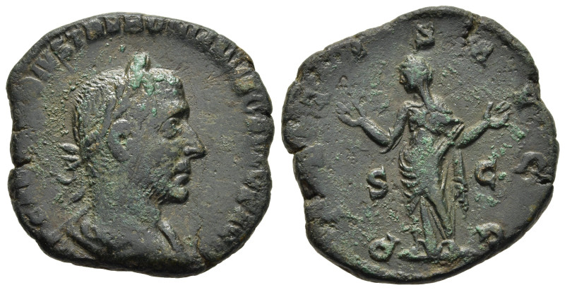 TREBONIANUS GALLUS (252-253). Sestertius. Rome.

Obv: IMP CAES C VIBIVS TREBONIA...