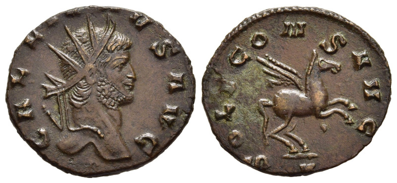 GALLIENUS (253-268). Antoninianus. Rome.

Obv: GALLIENVS AVG. 
Radiate head righ...