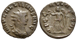 GALLIENUS (253-268). Antoninianus. Rome.

Obv: IMP GALLIENVS AVG.
Radiate, draped and cuirassed bust right.
Rev: VIC GALL AVG III.
Victory walkin...