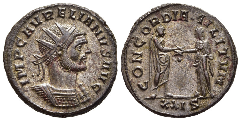 AURELIAN (270-275). Antoninianus. Siscia. 

Obv: IMP C AVRELIANVS AVG. 
Radiate ...