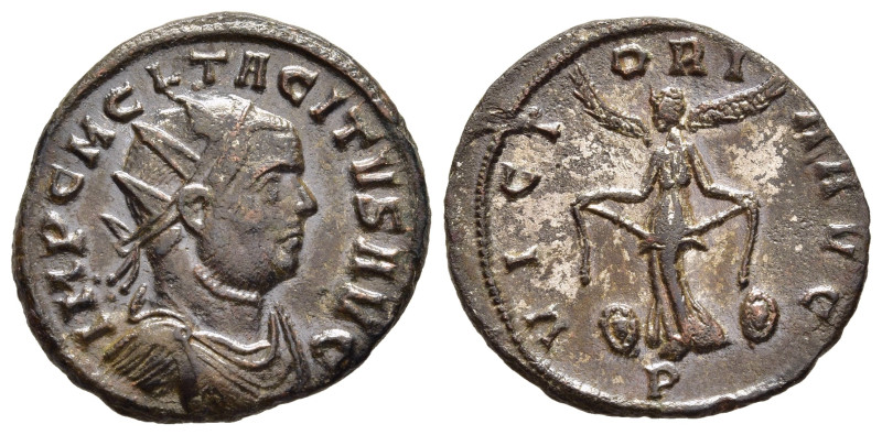 TACITUS (275-276). Antoninianus. Ticinum.

Obv: IMP C M CL TACITVS AVG. 
Radiate...
