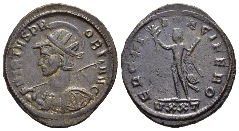 PROBUS (276-282). Antoninianus. Ticinum.

Obv: VIRTVS PROBI AVG.
Radiate, helmet...