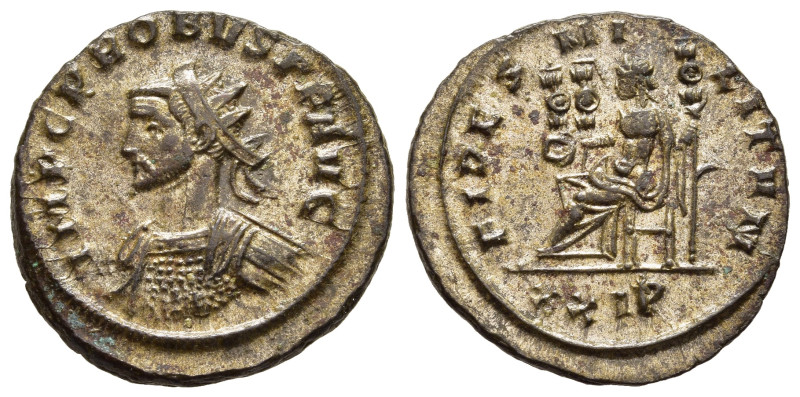 PROBUS (276-282). Antoninianus. Siscia.

Obv: IMP C PROBVS P F AVG. 
Radiate and...