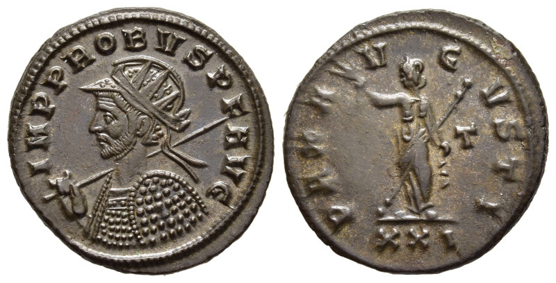 PROBUS (276-282). Antoninianus. Siscia.

Obv: IMP PROBVS P F AVG. 
Radiate, helm...