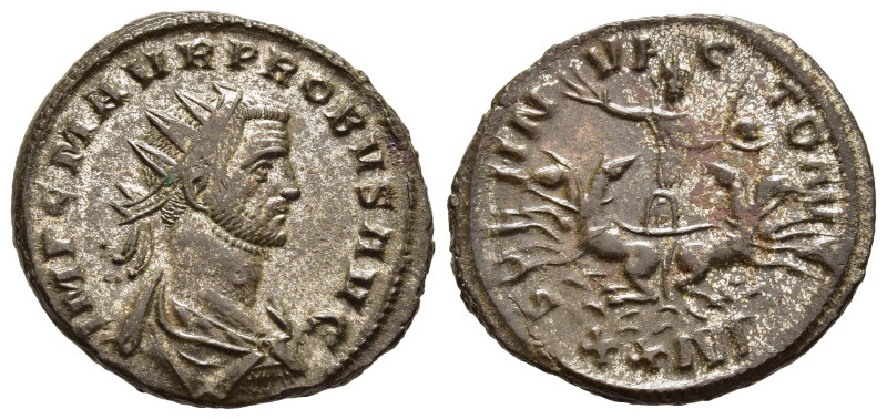 PROBUS (276-282). Antoninianus. Siscia.

Obv: IMP C M AVR PROBVS AVG.
Radiate, d...