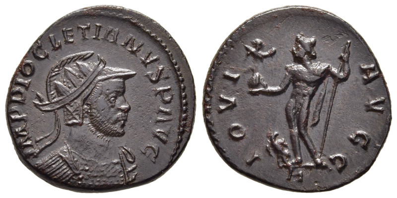 DIOCLETIAN (284-305). Antoninianus. Lugdunum.

Obv. IMP DIOCLETIANVS P AVG.
Radi...