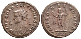 DIOCLETIAN (284-305). Antoninianus. Siscia.

Obv: IMP C DIOCLETIANVS AVG.
Radiate bust left, wearing Imperial mantle and holding eagle-tipped sceptre....
