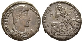 CONSTANTIUS GALLUS (Caesar, 351-354). Ae Centenionalis. Heraclea.

Obv: D N CONSTANTIVS NOB C.
Bareheaded, draped and cuirassed bust right.
Rev: F...