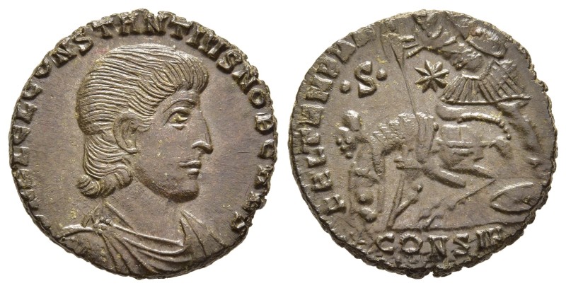 CONSTANTIUS GALLUS (Caesar, 351-354). Ae Centenionalis. Constantinople.

Obv: ...