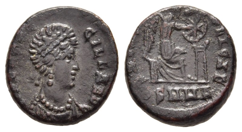 AELIA FLACILLA (Augusta, 379-386/8). Ae Nummus. Heraclea.

Obv: AEL FLACCILLA ...