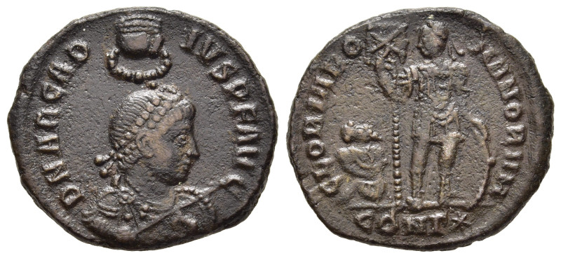 ARCADIUS (383-408). Ae Maiorina. Constantinople. 

Obv: D N ARCADIVS P F AVG. 
D...