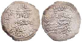 ISLAMIC. Yemen. Ayyubid. al-Mas'ûd Salâh ad-dîn Yûsuf ibn al-Kâmil Muhammad (AH 612-626 / AD 1215-1228). Dirham (AH 624). Ta'izz. With the name of the...