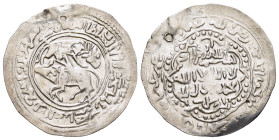ISLAMIC. Yemen. Rasulids. al-Ashraf Mumahhid ad-dîn Ismâ'îl I ibn al-Afdal al-'Abbâs (AH 778-803 / AD 1376-1400). Dirham (AH 785). al-Mahjam. Type C. ...