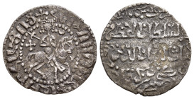 CILICIAN ARMENIA. Hetoum I (1226-1270). Bilingual tram. Sis. Citing the Seljuq Sultan Kay Khusraw II.

Obv: Hetoum on horseback riding right; in field...