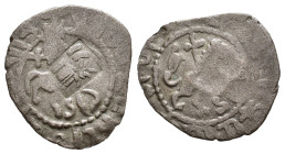 CILICIAN ARMENIA. Gosdantin IV (1365-1373). Takvorin with uncertain Islamic countermark.

Obv: King on horseback right; c/m within square incusum.
Rev...