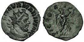 MARIO. Antoniniano (268). R/ La Victoria a der. con corona y palma; VICTORIA (AVG.). RIC-17. Vanos de acuñación. EBC-.