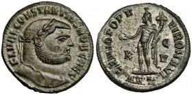 CONSTANCIO I. Follis. Antioquía, E. RIC-55a. R.P.O. EBC.