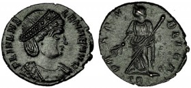 ELENA, madre de Constantino I. AE-4. Tréveri. ·TRS·. RIC-63. EBC.