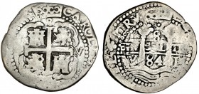 8 reales. 1684. Lima. V. CA-227. BC+.