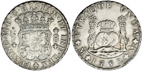 8 reales. 1752. México. MF. VI-360. mbc.
