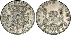 8 reales. 1762. México. MM. VI-918. MBC.