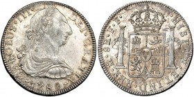 8 reales. 1780. México. FF. VI-943. R.B.O. EBC/EBC+.