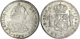 8 reales. 1786. Potosí. PR. VI-994. MBC/EBC-.