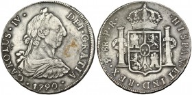8 reales. 1790. Potosí. PR. VI-809. MBC.