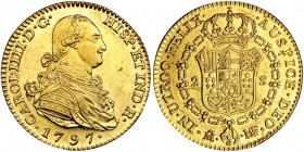 2 escudos. 1797. Madrid. MF. VI-1046. EBC.