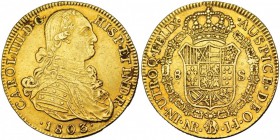8 escudos. 1803. Nuevo Reino. JJ. VI-1361. MBC+.