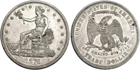 ESTADOS UNIDOS DE NORTEAMÉRICA. Trade dollar. 1876. R.B.O. EBC-.
