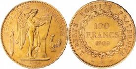 FRANCIA. 100 francos. 1908. A. Y-57.1. EBC.