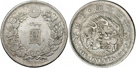 JAPÓN. Yen. Año 13 (1880). Y-A25. EBC-.