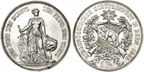 SUIZA. Berna. 5 francos. 1885. KM-517. EBC+.