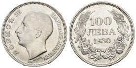 Bulgarien 1930
BULGARIEN, Boris III., 1918-1943, 100 Leva 1930. KM 43 vorzüglich +