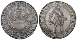 Dänemark 1624
DÄNEMARK Christian IV., 1588-1648. 2 Speciedaler 1624, Kopenhagen. 57,57 g. Münzmeister Nikolaus Schwabe. sehr selten, besonder is dies...