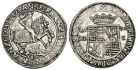 Mansfeld 1672
DEUTSCHLAND Mansfeld Franz Maximilian und Heinrich Franz, 1644-1692, 1/3 Taler 1672 ABK, Eisleben. 9,50g. Vorzüglich