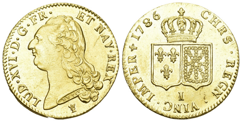 Frankreich 1786 I
FRANKREICH. Ludwig XVI. 1774-1792. Doppelter Louis d'or 1786 ...