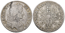 Great Britain 1673
GREAT BRITAIN 1673 Charles II Crown in Silber 29.2g selten KM 435 schön