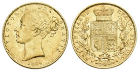 Great Britain 1869
GREAT BRITAIN 1869 Sovereign Gold 7.98g selten KM 736.2 bis vorzüglich